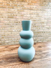 Load image into Gallery viewer, Soft green grey | decorative vase | smooth matt finish