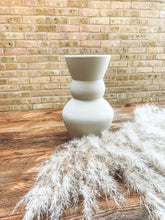 Load image into Gallery viewer, Soft beige | decorative vase | smooth matt finish