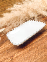 Load image into Gallery viewer, White pearl edge | soap dish | beautiful stoneware
