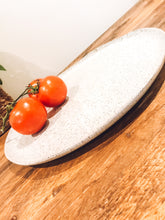 Load image into Gallery viewer, Round serving platter | Artisan speckled grey