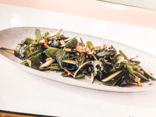 Load image into Gallery viewer, Extra large | oblong serving platter | artisan speckled grey