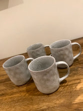 Load image into Gallery viewer, Artisan ceramic glazed | set of two mugs | speckled grey
