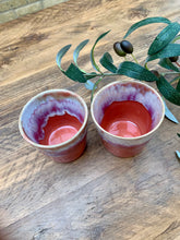 Load image into Gallery viewer, Terracotta flat white | cortado | coffee cups | set of two

