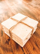 Load image into Gallery viewer, Rustic | natural stone | coaster set
