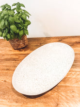 Load image into Gallery viewer, Extra large | oblong serving platter | artisan speckled grey

