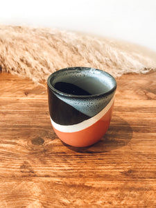 Orange spice | flat white | coffee cups | set of four