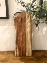 Load image into Gallery viewer, Rectangular wood board | natural acacia | cheese board | serving plank | serving board | antipasti board

