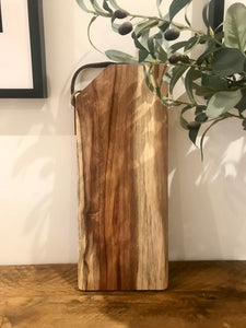 Rectangular wood board | natural acacia | cheese board | serving plank | serving board | antipasti board